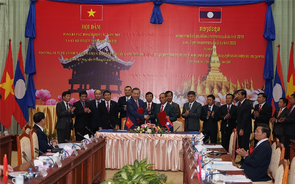 Hội đàm cấp cao giữa Bộ Công an Việt Nam và Bộ An ninh Lào