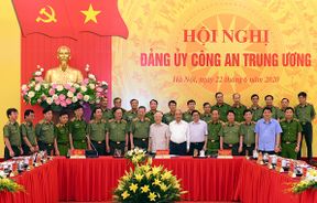 Hội nghị Đảng ủy Công an Trung ương 6 tháng đầu năm 2020