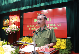 Bế mạc Hội nghị sơ kết công tác công an 6 tháng đầu năm 2020