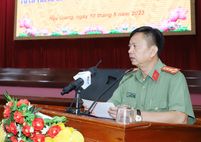 Hậu Giang lấy ý kiến đóng góp đối với các dự án luật do Bộ Công an chủ trì soạn thảo