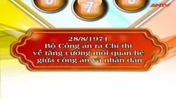 Bộ Công an ra Chỉ thị về tăng cường mối quan hệ giữa công an và nhân dân