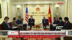 Bộ trưởng Tô Lâm tiếp Đại sứ Hoa Kỳ