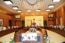 Ủy ban Thường vụ Quốc hội họp cho ý kiến về dự án Luật Công an nhân dân (sửa đổi)