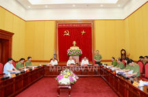 Hội nghị Ban Thường vụ Đảng ủy Công an Trung ương