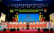 Hội thi “Thanh niên Công an học tập, thực hiện Sáu điều Bác Hồ dạy” khu vực phía Bắc