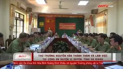 Thứ trưởng Nguyễn Văn Thành thăm và làm việc tại Hà Giang