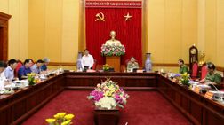 Đảng ủy Công an Trung ương làm việc với Ban Tổ chức Trung ương về kiện toàn tổ chức Đảng trong Công an nhân dân