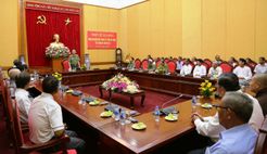 Bộ trưởng Tô Lâm tiếp Đoàn đại biểu người có uy tín trong dân tộc thiểu số tỉnh Sóc Trăng