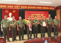 Công bố Quyết định thành lập Đảng bộ Cục Công tác Đảng và công tác chính trị