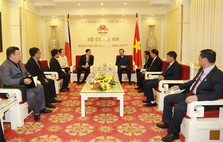 Việt Nam - Philippines đẩy mạnh hợp tác trên lĩnh vực phòng, chống tội phạm ma túy