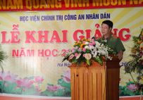 Học viện Chính trị Công an nhân dân khai giảng năm học mới 2018 - 2019