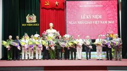 Thứ trưởng Nguyễn Văn Thành thăm, chúc mừng các học viện, trường Công an nhân dân nhân Ngày Nhà giáo Việt Nam 20/11