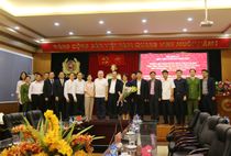 Giám đốc Học viện Volgagrad Liên bang Nga thăm, làm việc tại Học viện Cảnh sát nhân dân