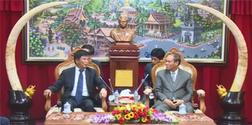 Lực lượng Công an Việt Nam - Lào tăng cường hợp tác