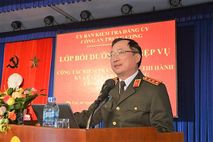 Bồi dưỡng nghiệp vụ kiểm tra, giám sát của Đảng trong Công an nhân dân