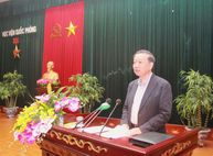 Bộ trưởng Tô Lâm giới thiệu chuyên đề tại Lớp Bồi dưỡng kiến thức quốc phòng, an ninh