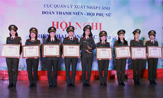 Đoàn Thanh niên, Hội Phụ nữ Cục Quản lý xuất nhập cảnh triển khai công tác năm 2019