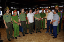 Thứ trưởng Bùi Văn Nam kiểm tra công tác đảm bảo an ninh, trật tự phục vụ Đại lễ Vesak Liên Hiệp Quốc 2019