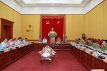 Đoàn kiểm tra số 1, Ban Chỉ đạo Trung ương về phòng, chống tham nhũng làm việc với Đảng ủy Công an Trung ương