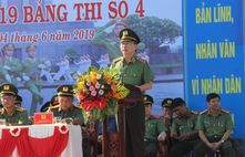 Khai mạc Hội thi điều lệnh, bắn súng, võ thuật Công an nhân dân lần thứ 5