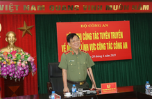 Đẩy mạnh công tác tuyên truyền trong lực lượng Công an nhân dân