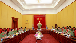 Giữ gìn an ninh, trật tự, duy trì sự ổn định, cuộc sống ấm no, hạnh phúc cho người dân huyện Mường Nhé, tỉnh Điện Biên