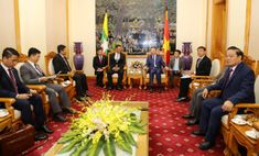 Bộ trưởng Tô Lâm tiếp xã giao Thứ trưởng Bộ Nội vụ Cộng hòa Liên bang Myanmar