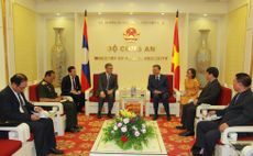 Bộ trưởng Tô Lâm tiếp Đại sứ Lào tại Việt Nam