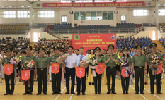 Khai mạc thi đấu môn Bóng bàn và Taekwondo trong Chương trình Đại hội khỏe “Vì an ninh Tổ quốc” lần thứ VIII