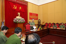 Bộ Công an gặp mặt các đại biểu Quốc hội trong Công an nhân dân về dự Kỳ họp thứ 8, Quốc hội khóa XIV