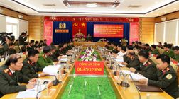 Thứ trưởng Bùi Văn Nam kiểm tra công tác công an năm 2019 tại Công an tỉnh Quảng Ninh