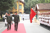 Bộ trưởng Tô Lâm kiểm tra công tác tại Công an thành phố Hà Nội