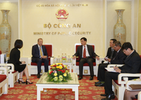 Thứ trưởng Nguyễn Duy Ngọc tiếp Đại sứ Algeria tại Việt Nam