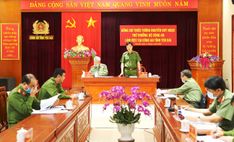 Thứ trưởng Nguyễn Duy Ngọc làm việc với Công an tỉnh Yên Bái