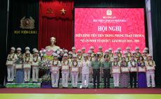 Vinh danh 15 tập thể và 75 gương điển hình tiên tiến của Học viện Cảnh sát nhân dân