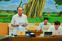 Ủy ban Thường vụ Quốc hội nghe báo cáo của Chính phủ về công tác phòng, chống tội phạm và vi phạm pháp luật