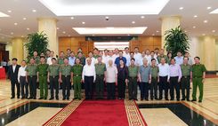 Bộ Chính trị cho ý kiến về dự thảo báo cáo các văn kiện và công tác nhân sự trình Đại hội đại biểu Đảng bộ Công an Trung ương lần thứ VII