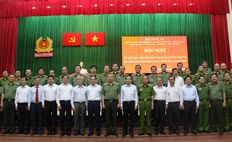 Hội nghị ký kết Quy chế phối hợp đảm bảo an ninh, trật tự địa bàn giáp ranh giữa Công an 7 tỉnh, thành phố phía Nam