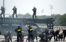 Đã bắt đầu áp dụng các quy định của Luật Cảnh sát cơ động năm 2022