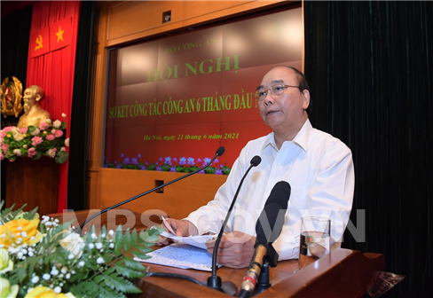 Chủ tịch nước Nguyễn Xuân Phúc phát biểu tại Hội nghị