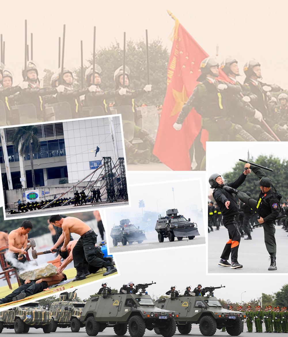 Những dấu ấn nổi bật của lực lượng Công an nhân dân năm 2021