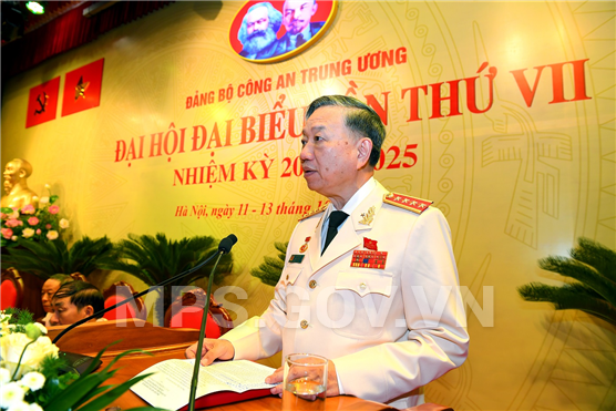 Đại tướng Tô Lâm phát biểu kết luận phiên trù bị.