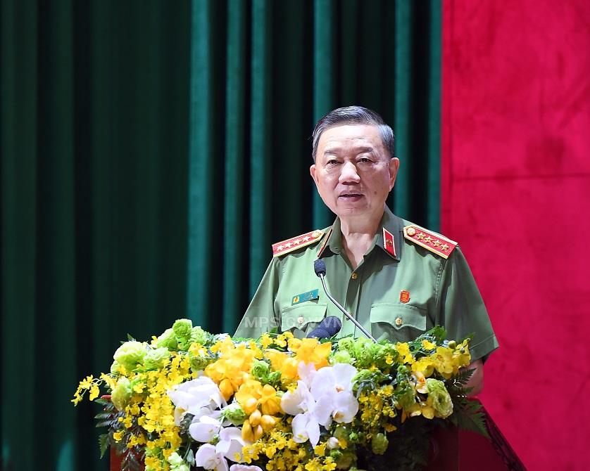 Bộ trưởng Tô Lâm phát biểu khai mạc Hội nghị
