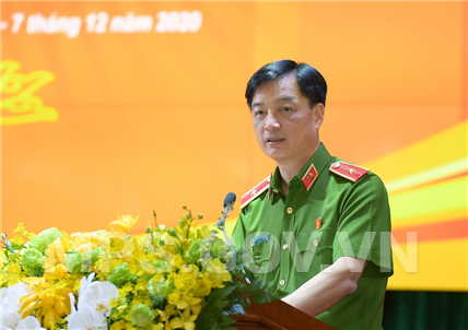 Thứ trưởng Nguyễn Duy Ngọc phát biểu tại Hội nghị