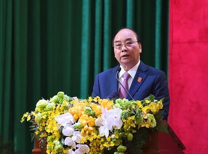 Thủ tướng Chính phủ Nguyễn Xuân Phúc phát biểu chỉ đạo tại Hội nghị