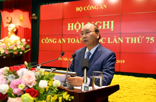 Thủ tướng Chính phủ Nguyễn Xuân Phúc phát biểu chỉ đạo tại Hội nghị.