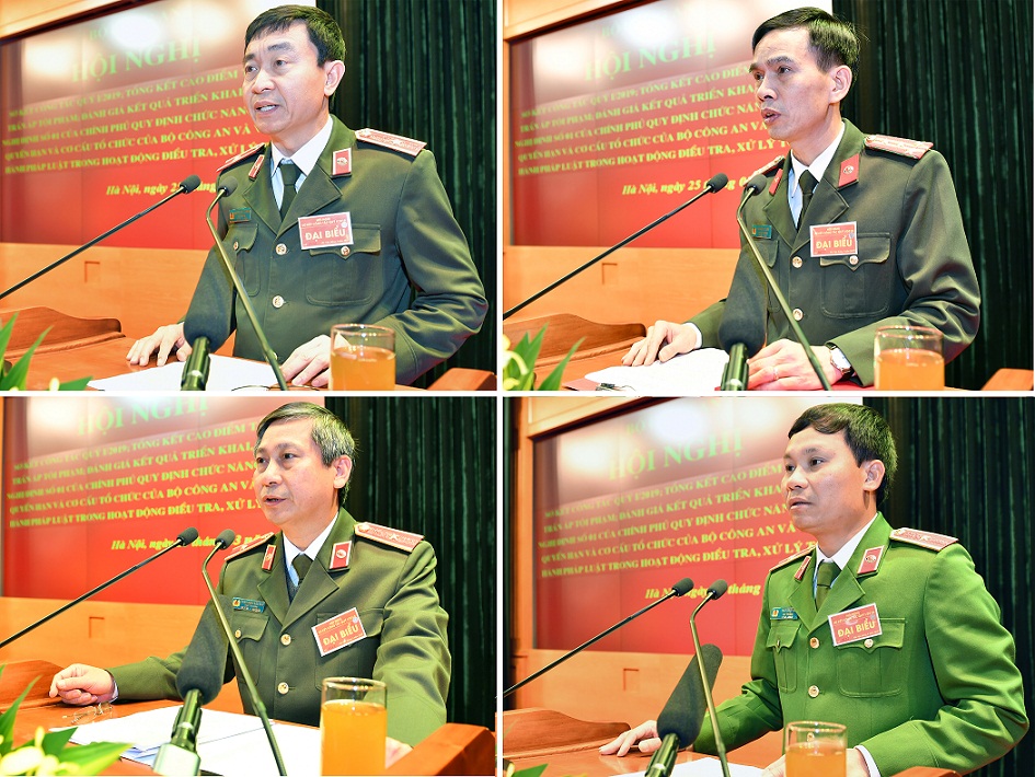 Các đại biểu thảo luận tại Hội nghị.