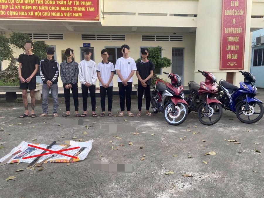 Đồng Nai: Công an xã Thống Nhất tạm giữ hình sự 6 đối tượng có hành vi “Gây rối trật tự công cộng”