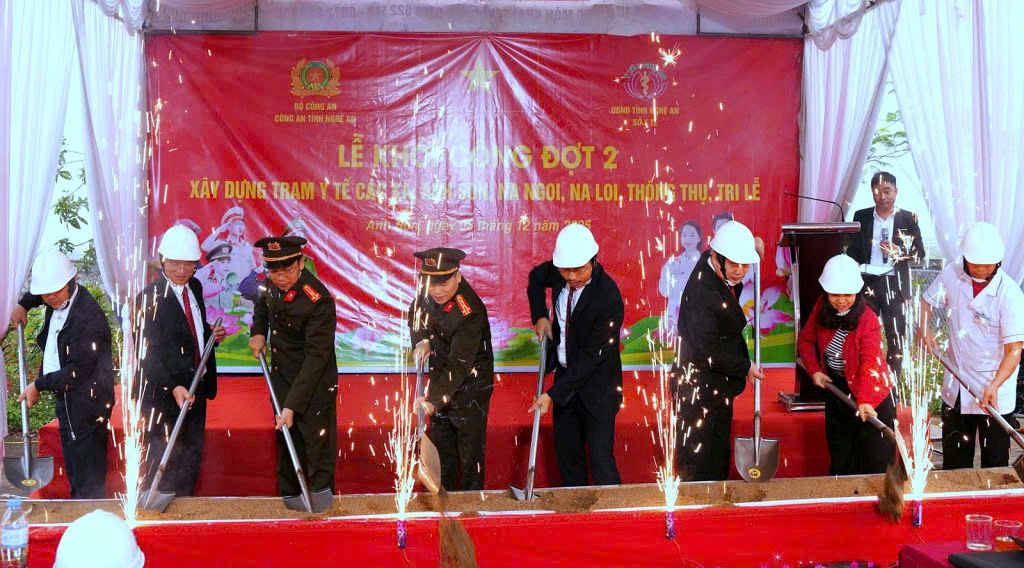 Khởi công đợt 2 xây dựng Trạm Y tế các xã miền Tây tỉnh Nghệ An