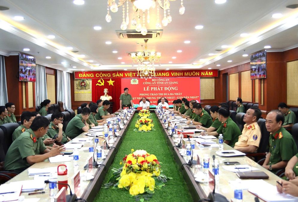 Xây dựng lực lượng Công an tỉnh An Giang “Kỷ luật nhất - Trung thành nhất - Gần dân nhất”